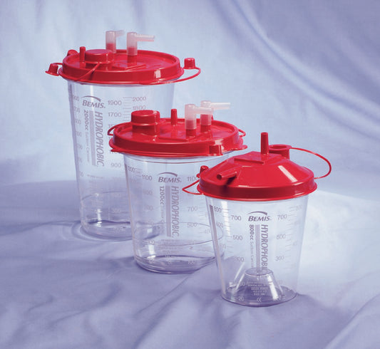 Rigid Suction Canister Hi-Flow™ 1200 mL Pour Lid - 434410