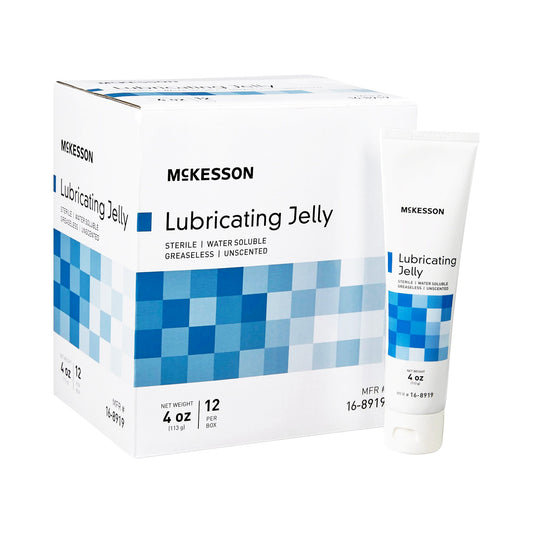 Lubricating Jelly McKesson 4 oz. Tube Sterile - 16-8919