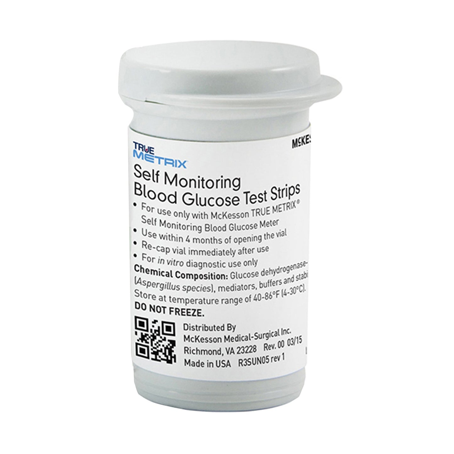 McKesson TRUE METRIX® Blood Glucose Test Strips 06-R3051-45