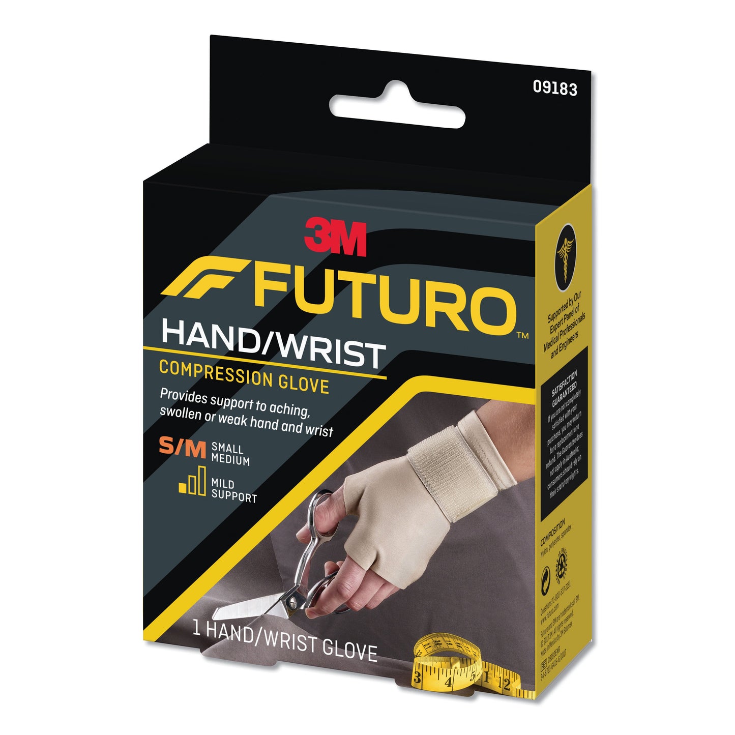 3M™ Futuro™ Support Glove, Fingerless, Ambidextrous 09183ENR