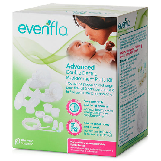 Breast Pump Replacement Parts Kit Evenflo Advanced For Evenflo Advanced Double Electric Breast Pump - 5144111