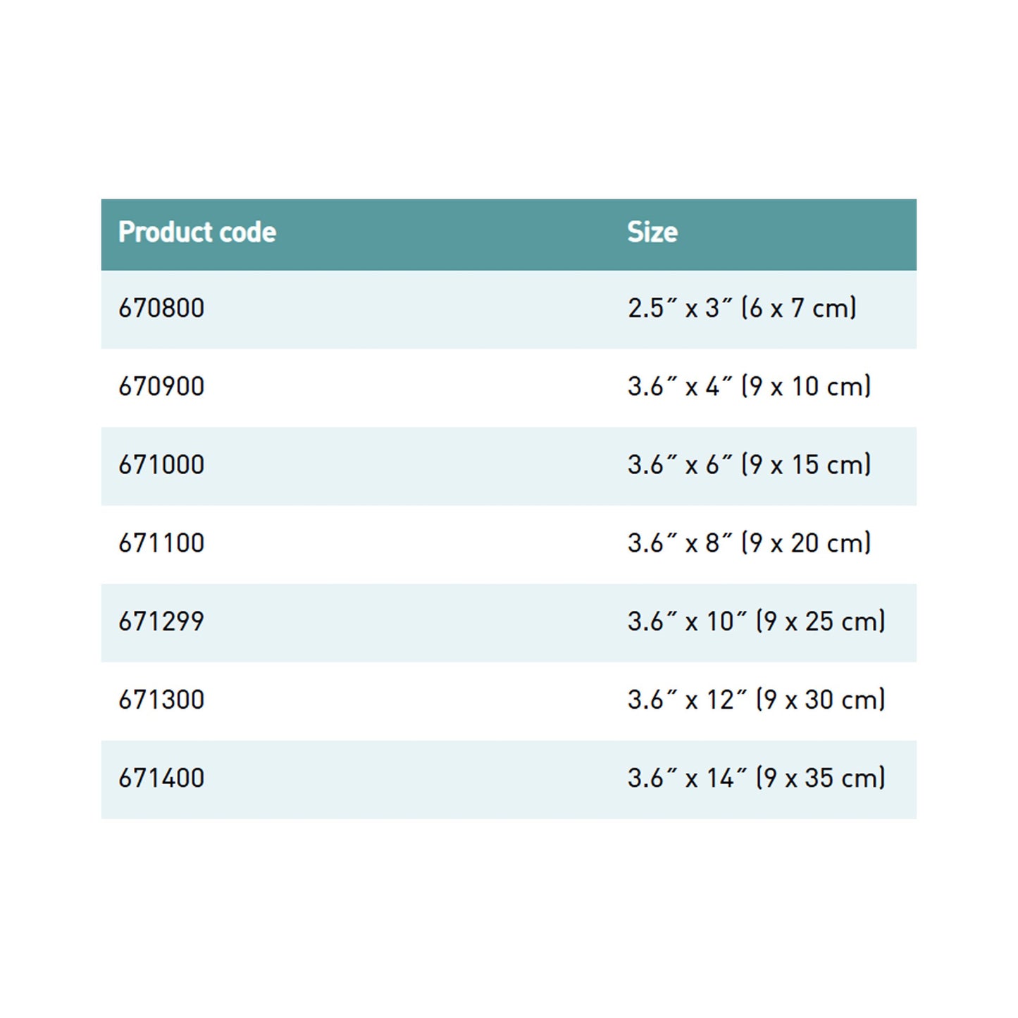 Mepore® Adhesive Dressing, 3-3/5 x 6 Inch 671000
