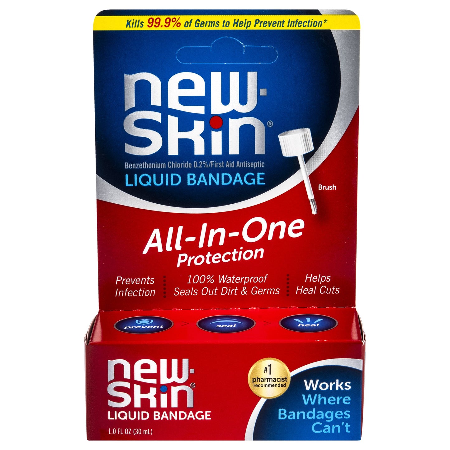 newSkin® Liquid Bandage, 30-mL bottle 85140900701