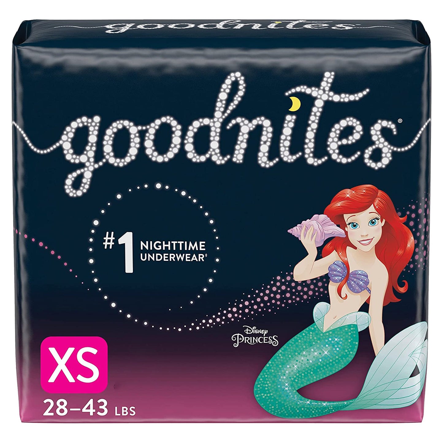 Goodnites® Girls Heavy Absorbency Nighttime Underwear, Extra Small 46761