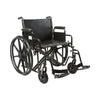 McKesson Bariatric Wheelchair, 22 Inch Seat Width 146-STD22ECDDA-SF