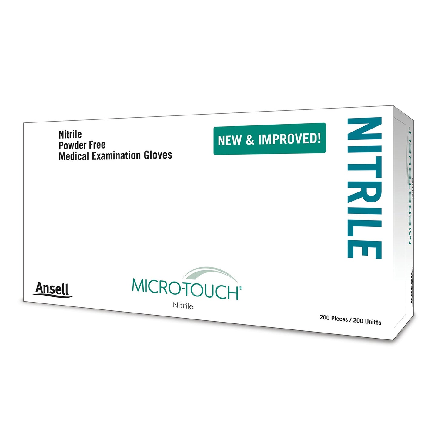 Micro-Touch® Nitrile Exam Glove, Large, Blue 6034303