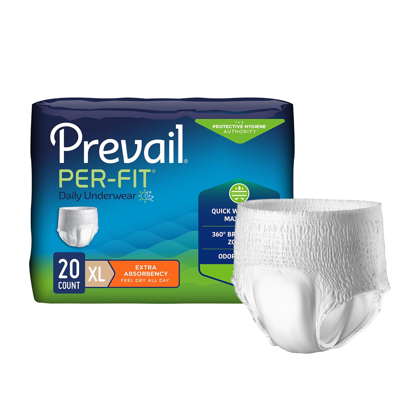 Prevail Per-Fit® Daily Underwear, X-Large PF-514/1
