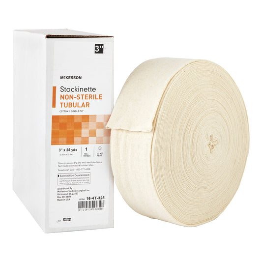 McKesson Beige Cotton Tubular Stockinette, 3 Inch x 25 Yard 16-4T-325