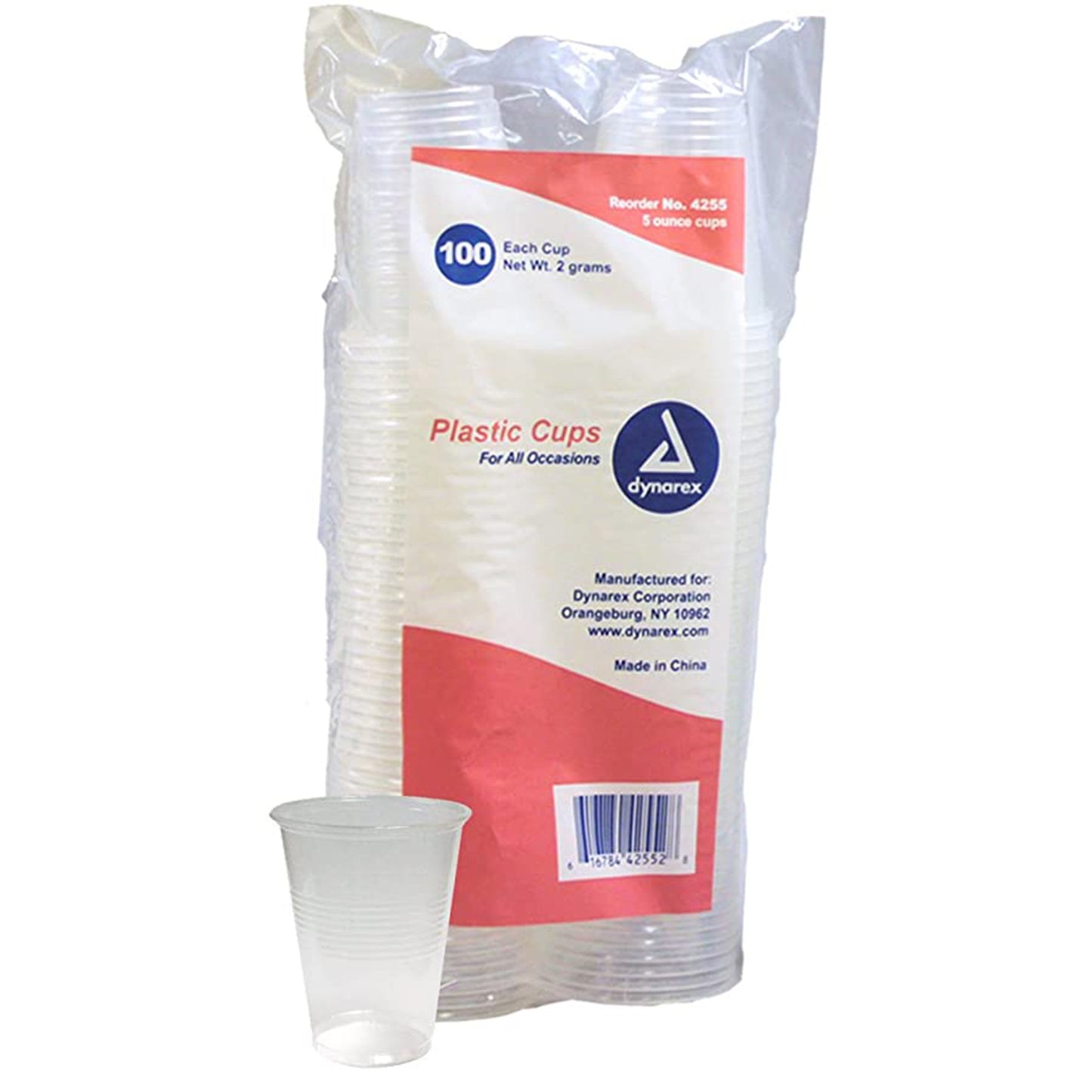 Drinking Cup Dynarex® 5 oz. Translucent Plastic Disposable - 4255