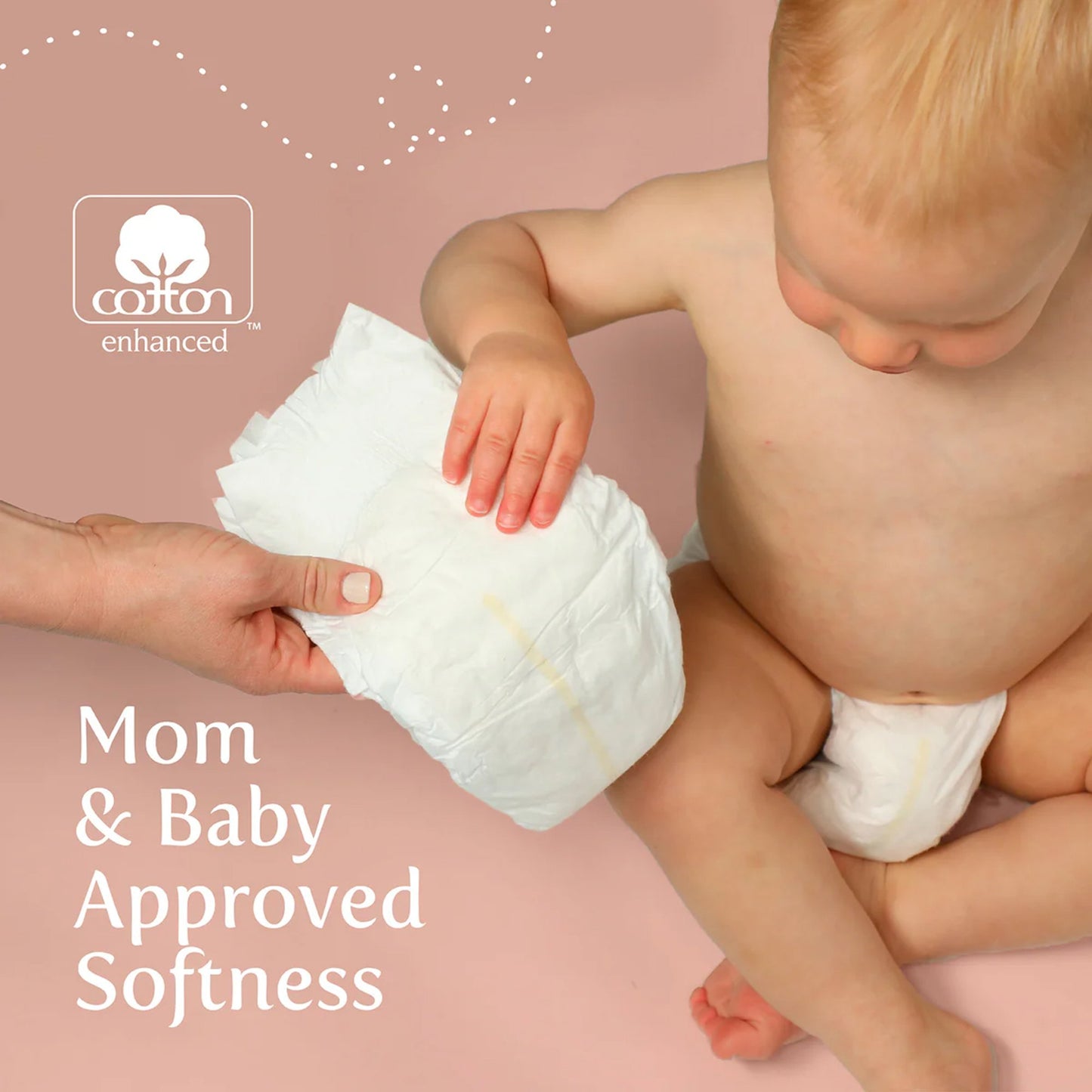 Earth & Eden Sensitive™ Baby Diapers, for Newborns Weighing up to 10 lbs. 10008044