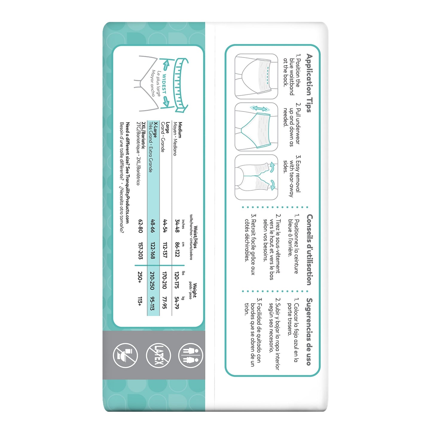 Select® Heavy Protection Absorbent Underwear, Extra Large 2607