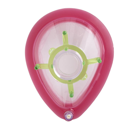 Anesthesia Mask Ambu® Sweet Dreams™ Elongated Style Adult Size 4 Hook Ring - 1145