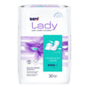 Bladder Control Pad Seni® Lady Maximum 11 Inch Length Moderate Absorbency Super Absorbent Core One Size Fits Most - S-5P30-PS1