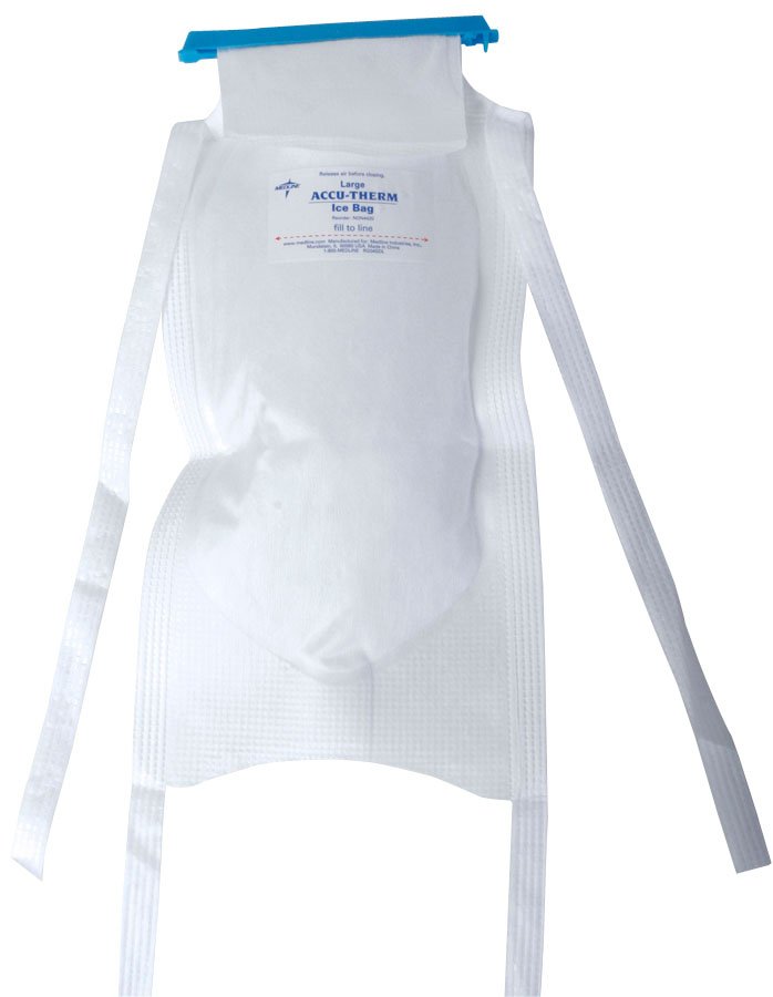 Ice Bag Accu-Therm™ General Purpose 6-1/2 X 14 Inch Plastic / Polypropylene Reusable NON4420