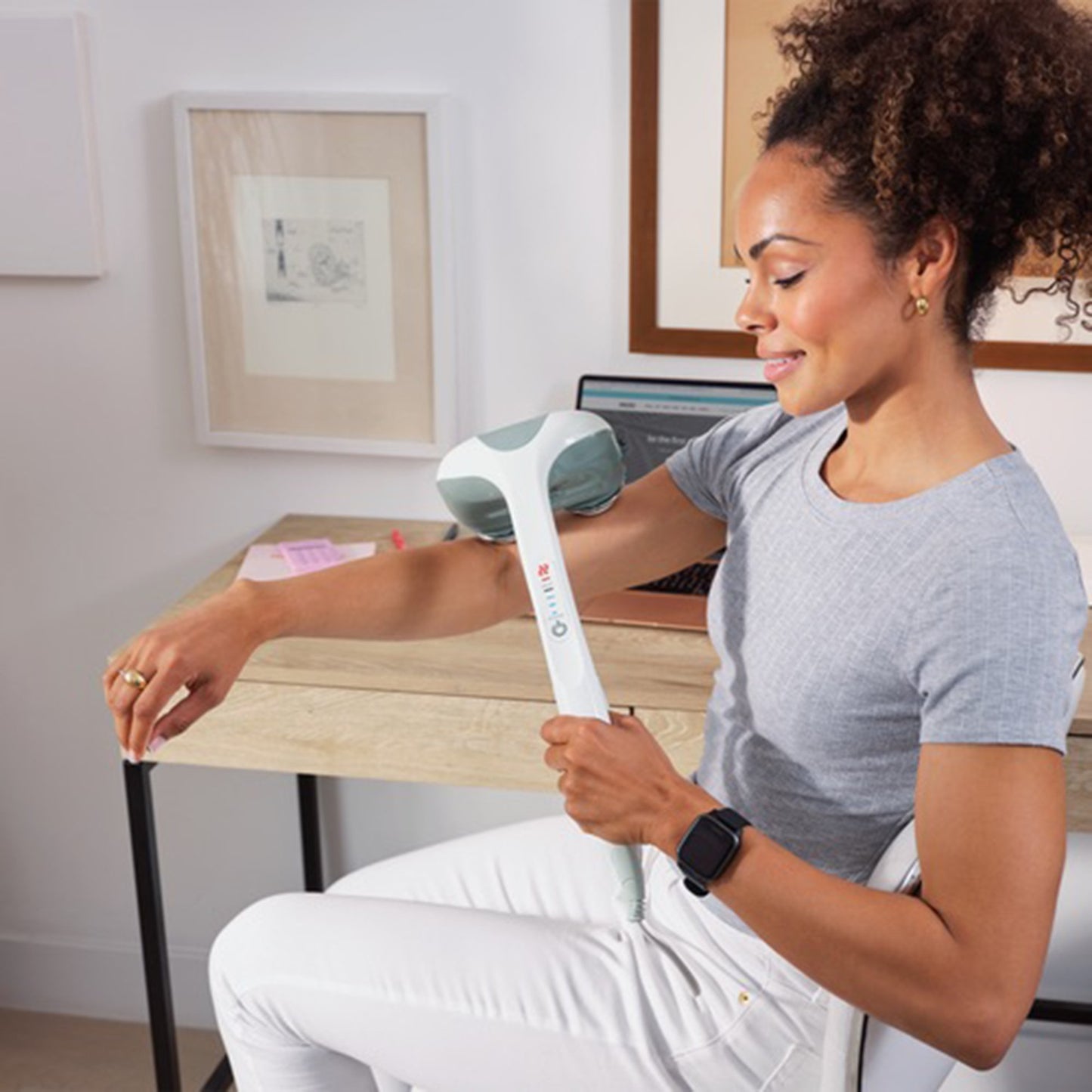 Hand-Held Massager with Heat HoMedics® Action Plus HHP-351H