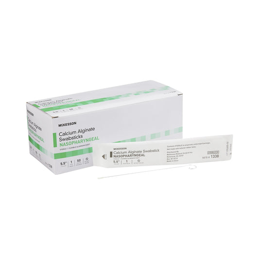 McKesson Nasopharyngeal Collection Swab 5-1/2 Inch Length Sterile - 1338