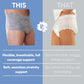 Nexwear Men's Pull-On Absorbent Underwear, Extra Large, Gray 205