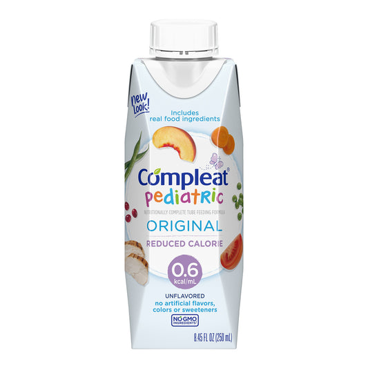 Compleat® Pediatric Reduced Calorie Pediatric Tube Feed Formula, 8.45-oz. carton 10043900380749