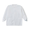 Lab Jacket LabMates® White Medium Hip Length SMS Disposable - 85184