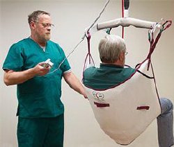 Ez Way Inc Ez Way Disposable Sling with Head Support SPSHD200, 1 Each