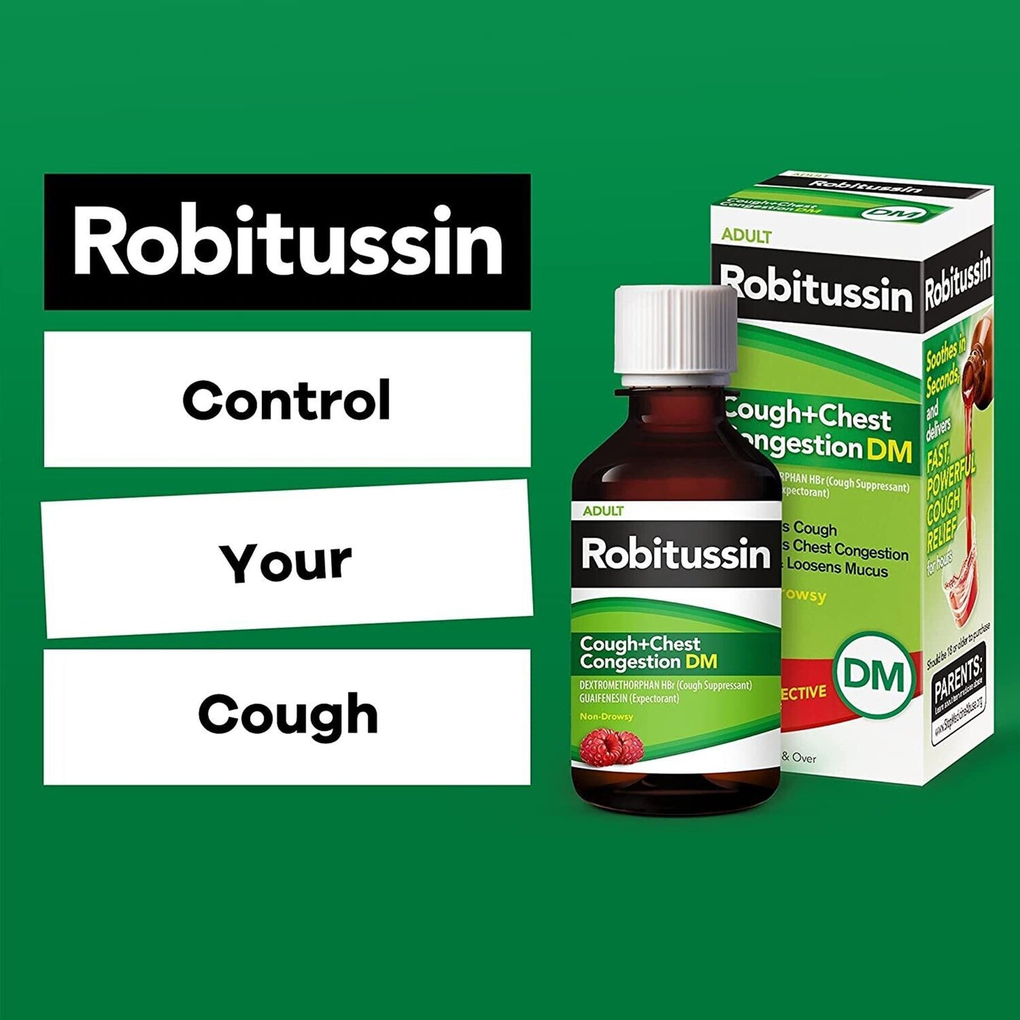 Robitussin Adult Cough + Chest Congestion DM Liquid 00031875712