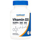 Dietary Supplement nutricost® Vitamin D3 10,000 IU Strength Softgel 240 Per Bottle NTC071101