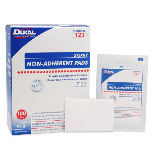 Dukal™ Nonadherent Dressing, 2 x 3 Inch 123