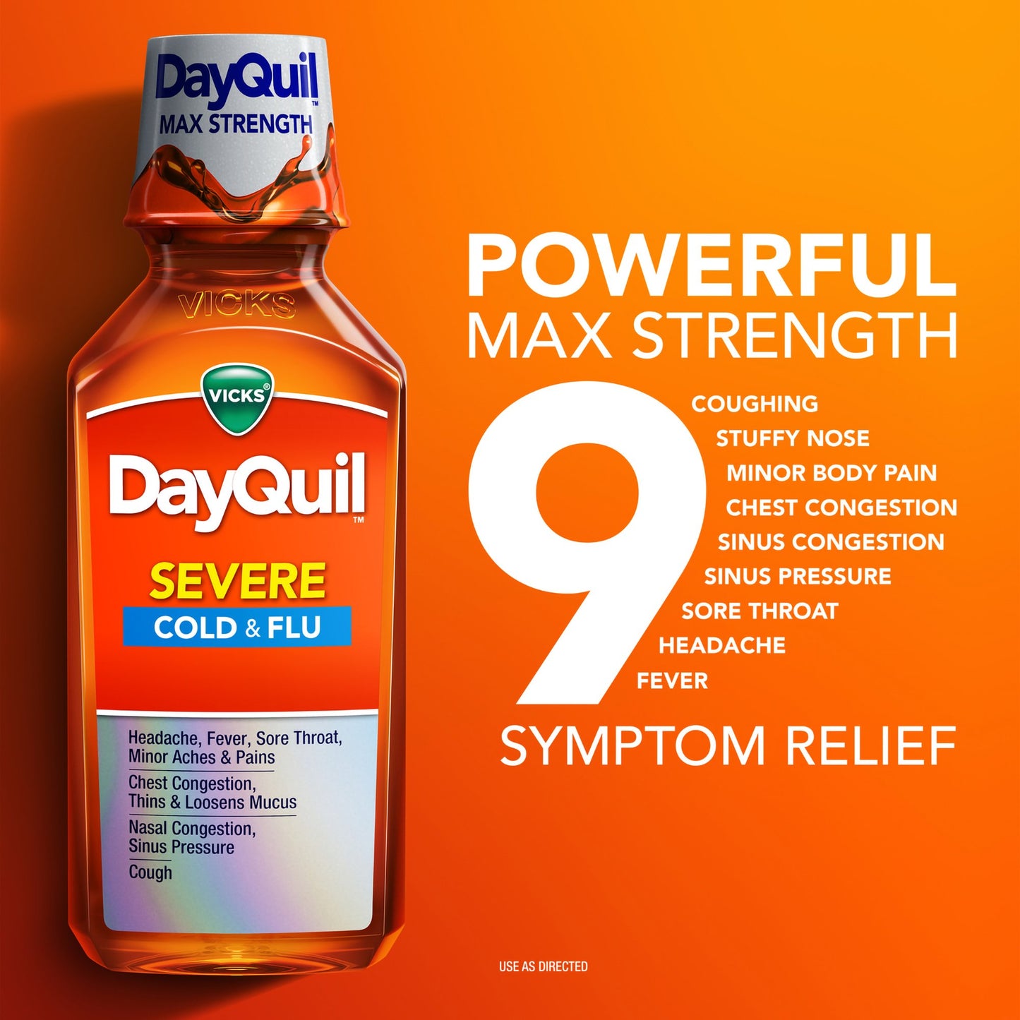 DayQuil Severe Cold & Flu Liquid 37000081008