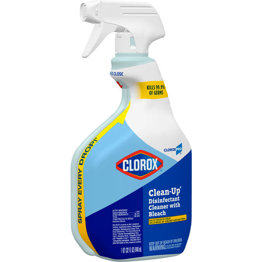 Clorox Pro™ Clean-Up® Disinfectant Cleaner w/ Bleach, 32-ounce spray bottle 35417