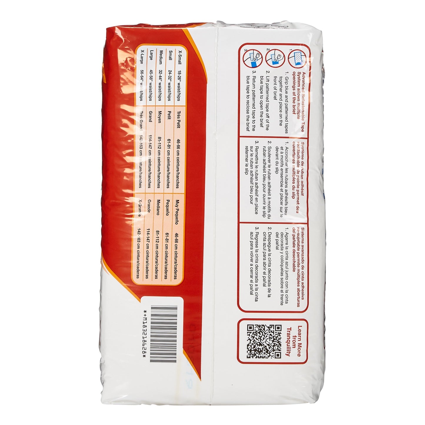 Tranquility® ATN Incontinence Brief, Large 2186