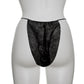 Dukal Reflections™ Disposable Bikini Panty, Black 900506-1