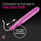 U By Kotex® Click® Compact Tampons, Regular 53445
