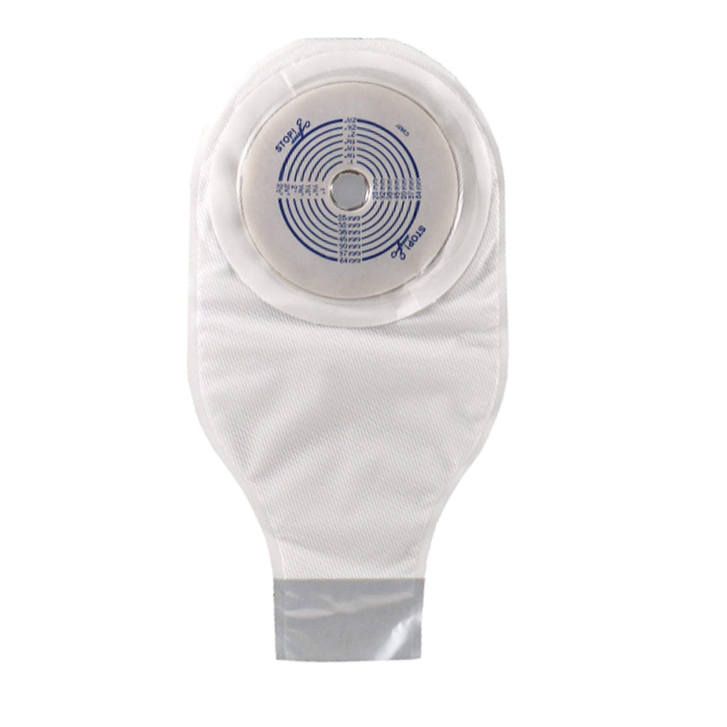 ActiveLife® One-Piece Drainable Transparent Colostomy Pouch, 12 Inch Length, 3/4 to 2½ Inch Stoma 022771