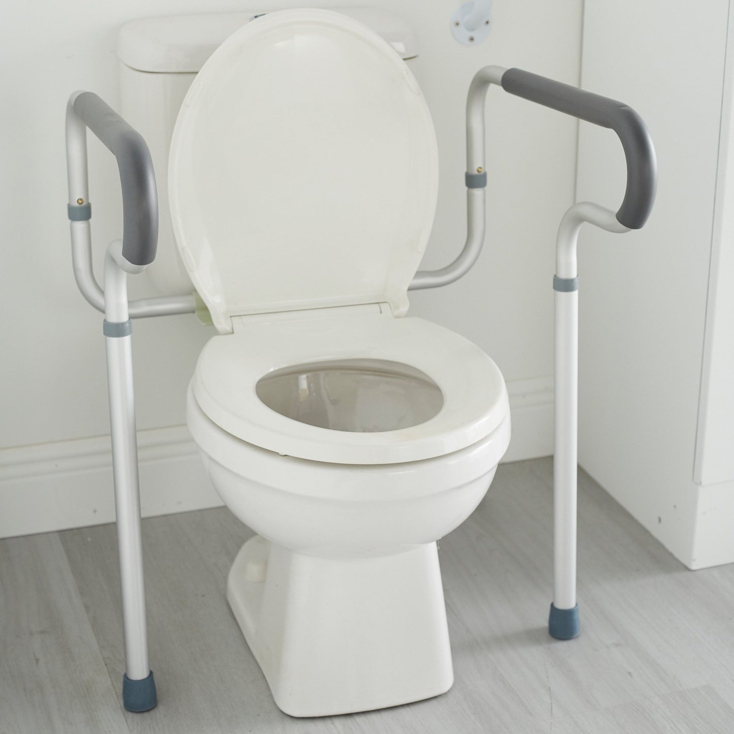McKesson Toilet Safety Rail, Gray Aluminum 146-RTL12000