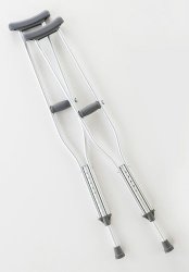 Cardinal Health Underarm Crutches for Adults 5'2" – 5'10" CA901AD