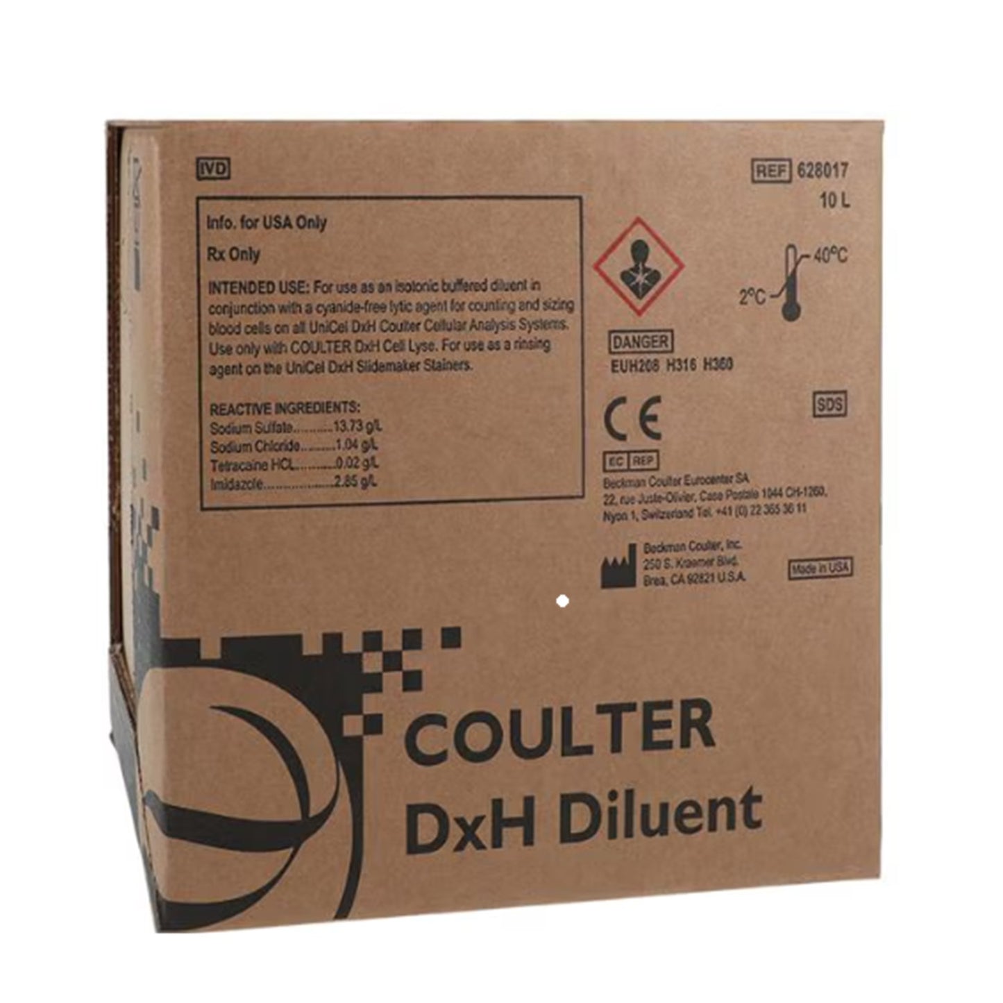 Coulter® DxH™ Reagent for UniCel® DxH™ 800 Coulter® Cellular Analysis System 628017