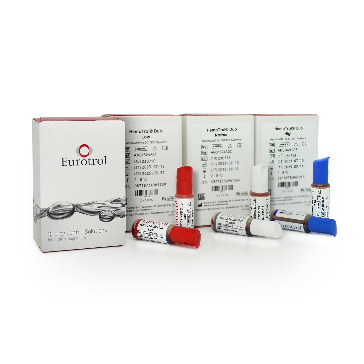 Assayed Control Hemotrol Duo Hemoglobin High Level 2 X 1 mL 287.003.002