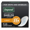 Depend® Shields for Men Light Bladder Control Pad 35641