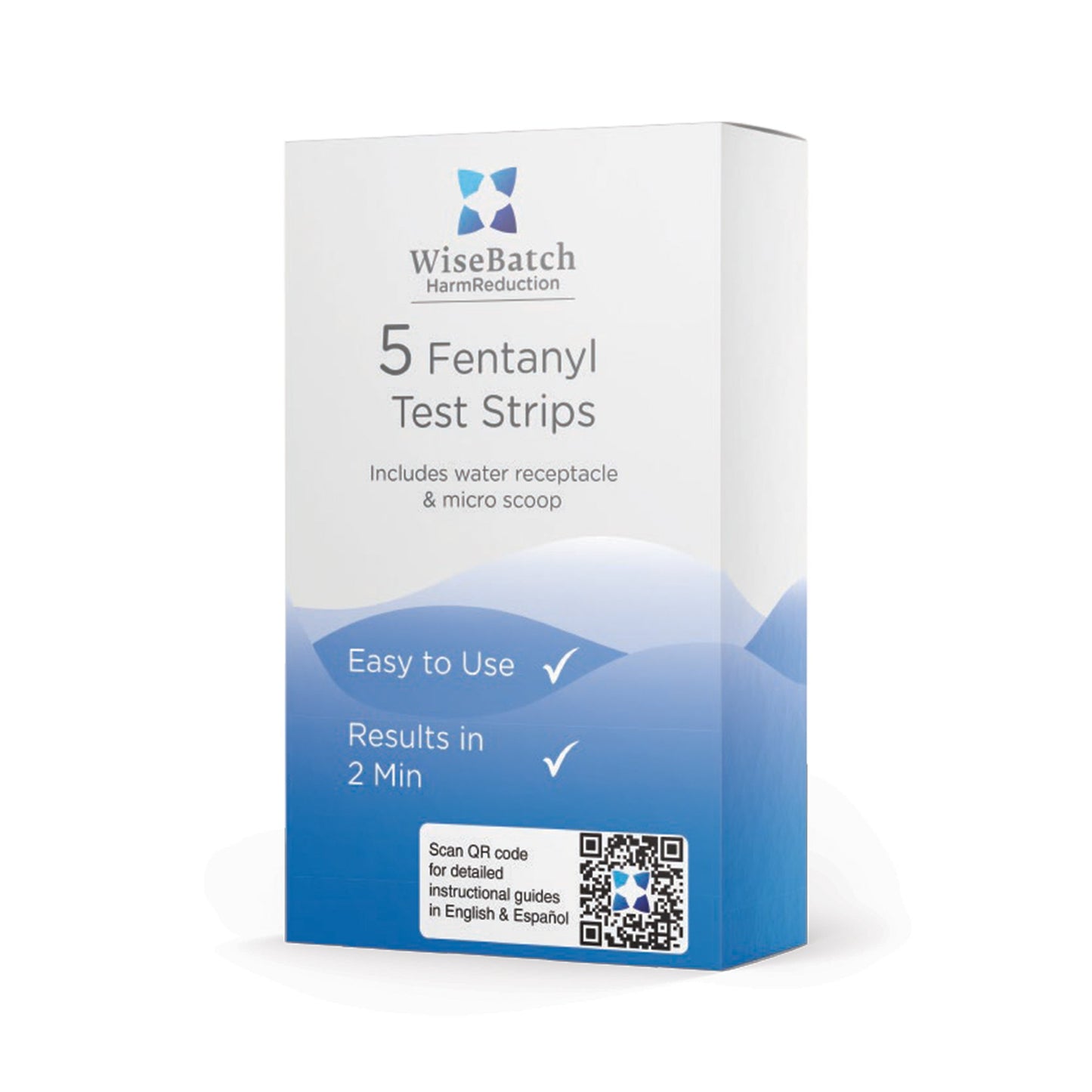 Drug Identification Test Kit HarmReduction Fentanyl 5 Tests FYL - WB1 - 5