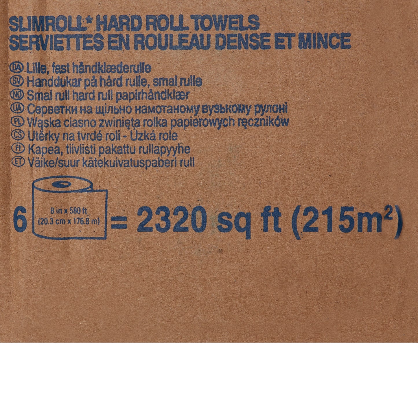 Scott® Control Slimroll™ White Paper Towel, 8 Inch x 580 Foot, 6 Rolls per Case 12388