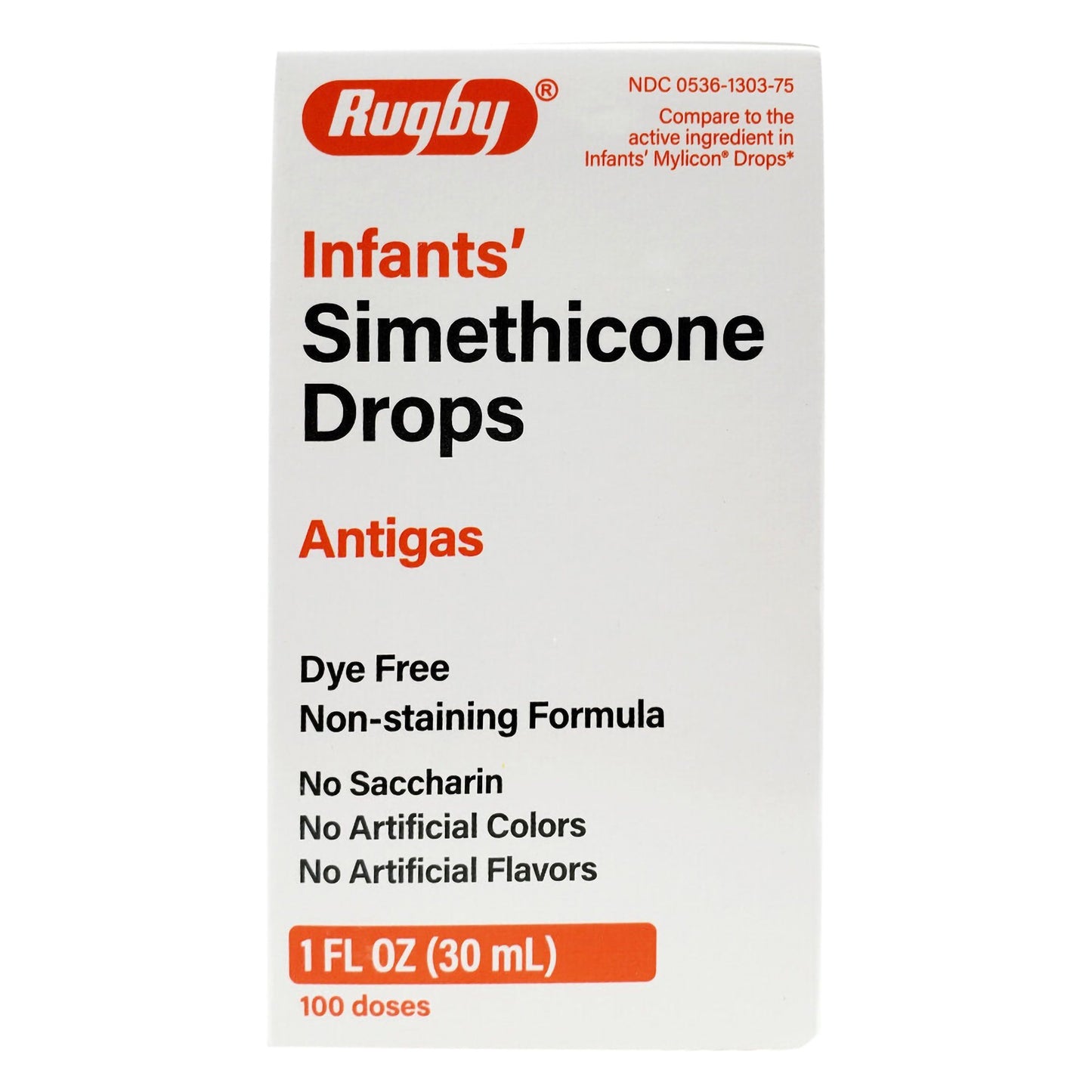 Rugby® Simethicone Infant Gas Relief 00536130375