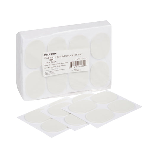 Foot Pad McKesson Pedi-Pad Size 104 Adhesive Foot - 9204