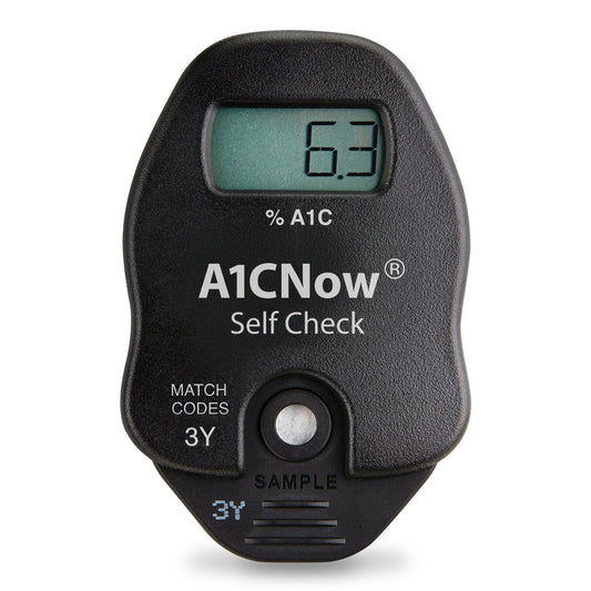 A1CNow® Self Check HbA1c Diabetes Management HbA1c Test Kit 3070