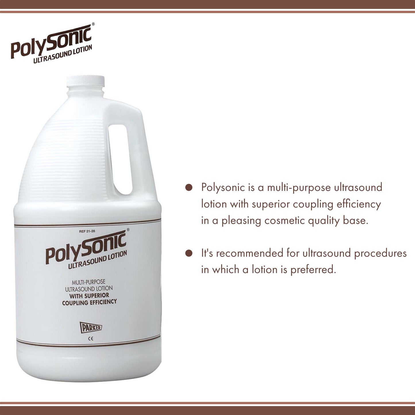 Polysonic® Ultrasound Lotion 21-28