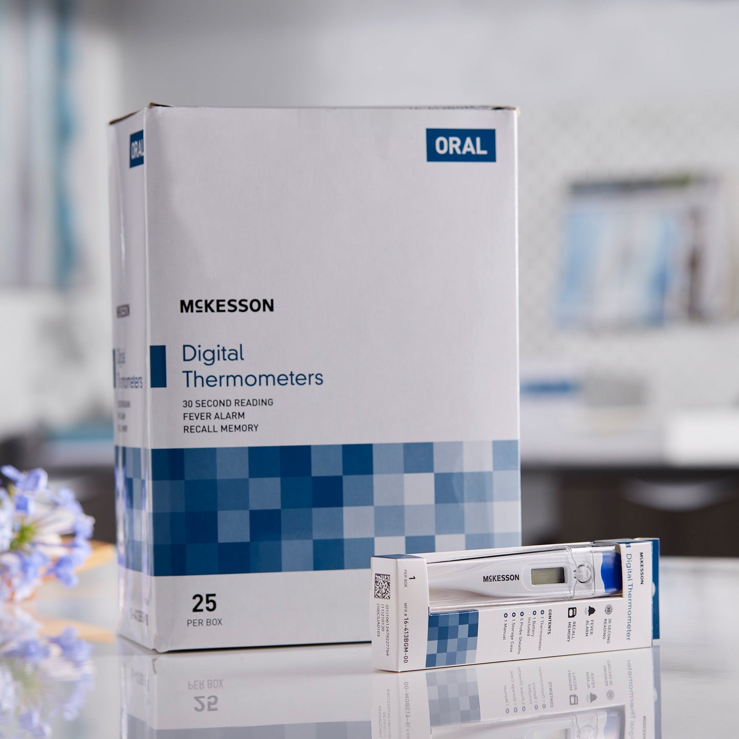 McKesson entrust™ Digital Oral Thermometer 16-413BGM-00