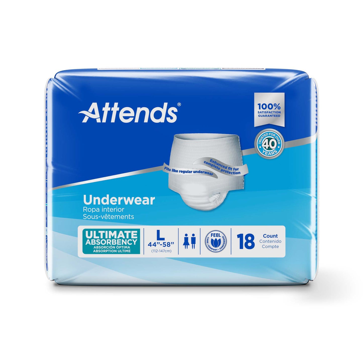 Attends® Advanced Underwear, Large APP0730