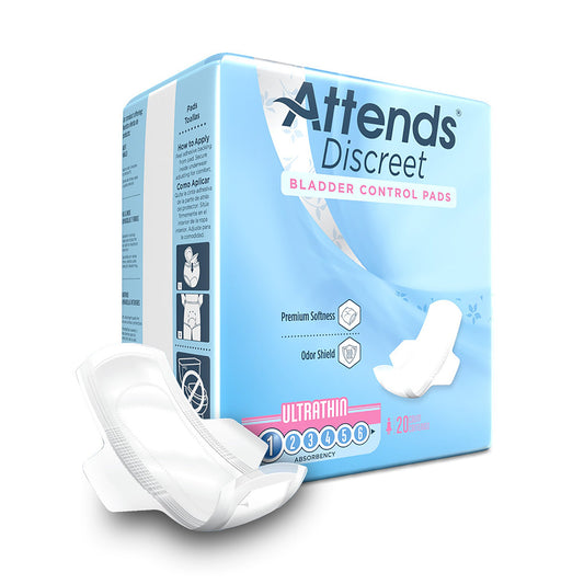 Attends® Discreet Women's Ultra Thin Bladder Control Pad ADPTHIN