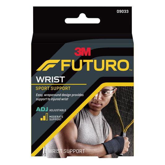 3M™ Futuro™ Adult Sport Wrist Support, Adjustable from 4.5 to 9.5 Inches 09033ENR