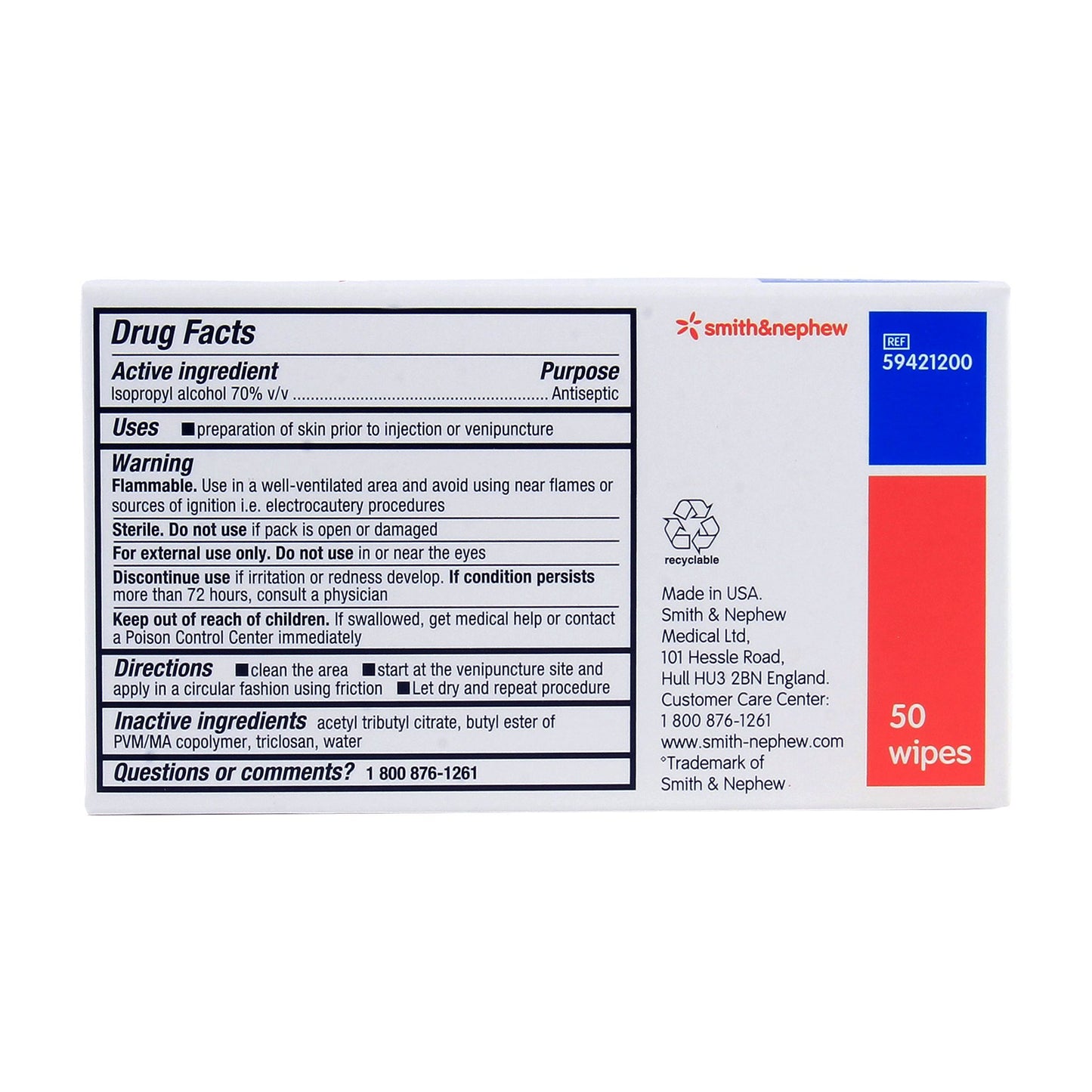 IV PREP™ Antiseptic Wipes 59421200