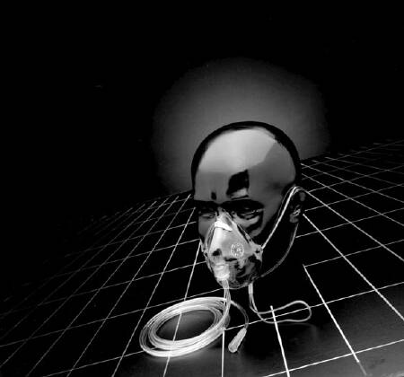 Oxygen Mask Salter Labs® Elongated Style Pediatric Adjustable Head Strap - 1122-7-50